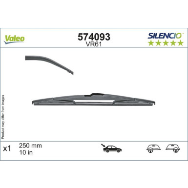 Valeo Wischblatt SILENCIO REAR 574093