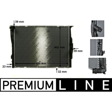 Mahle | Kühler, Motorkühlung | CR 1090 000P