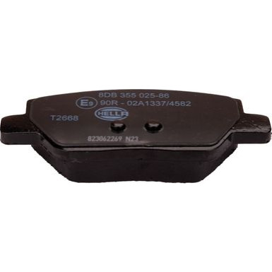 Hella | Bremsbelagsatz, Scheibenbremse | 8DB 355 025-861