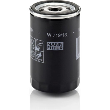 Mann-Filter | 5 x MANN-FILTE Ölfilter | W 719/13 Mann-Filter | 5 x MANN-FILTE Ölfilter | W 719/13