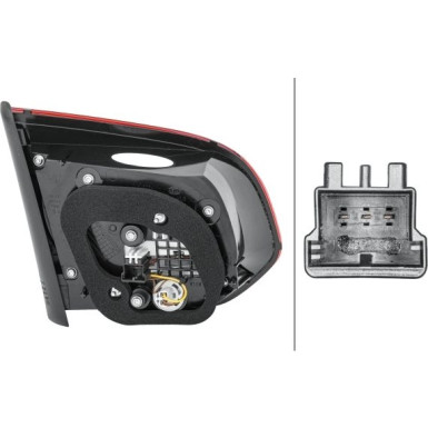 Hella | Heckleuchte | 2TZ 010 409-141