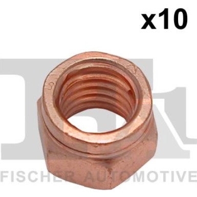 988-1005.10 Mutter, Abgaskrümmer