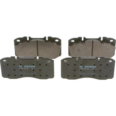 0 986 494 257 Bremsbelagsatz, Scheibenbremse