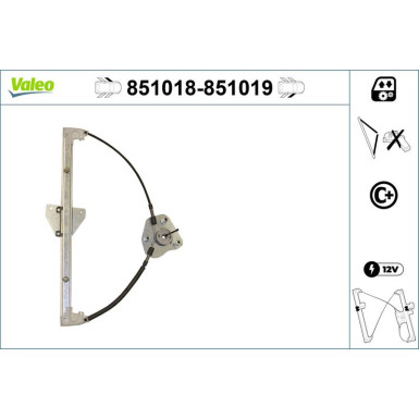 Valeo | Fensterheber | 851018