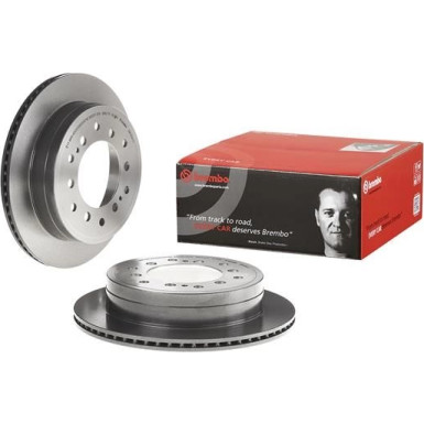 Brembo Bremsscheibe PRIME LINE - UV Coated 09.A334.11