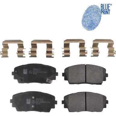 Blue Print | Bremsbelagsatz, Scheibenbremse | ADG042131