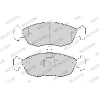 Ferodo | Bremsbelagsatz, Scheibenbremse | FDB1168 Ferodo | Bremsbelagsatz, Scheibenbremse | FDB1168