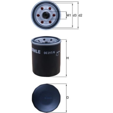 OC 217/6 Ölfilter