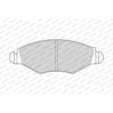Ferodo Bremsbelagsatz, Scheibenbremse PREMIER ECO FRICTION FDB1378