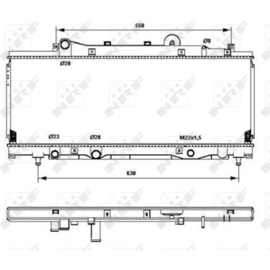 NRF | Kühler, Motorkühlung | 53202 NRF | Kühler, Motorkühlung | 53202