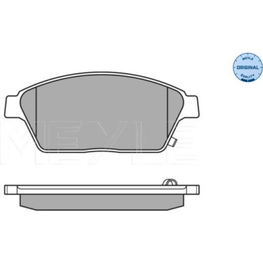 Meyle Bremsbelagsatz, Scheibenbremse MEYLE-ORIGINAL: True to OE 025 250 3418/W