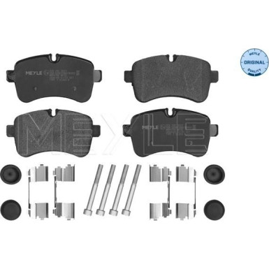 025 292 3221 Bremsbelagsatz, Scheibenbremse MEYLE-ORIGINAL: True to OE.