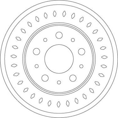 DF6925S Bremsscheibe TRW SINGLE DF6925S Bremsscheibe TRW SINGLE