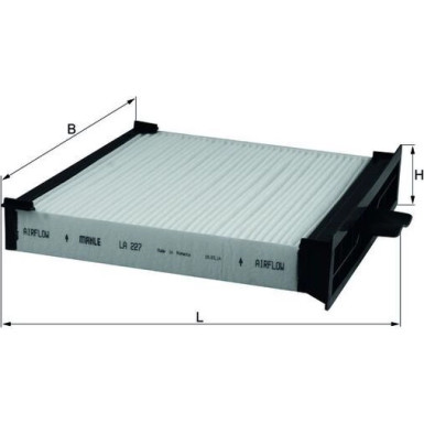 LA 227 Filter, Innenraumluft LA 227 Filter, Innenraumluft