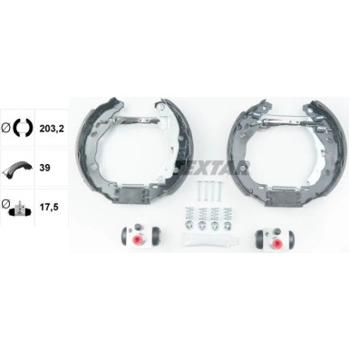 Textar | Bremsbackensatz | 84060200