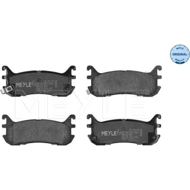 025 233 8713/W Bremsbelagsatz, Scheibenbremse MEYLE-ORIGINAL: True to OE.