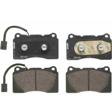 P 23 134X Bremsbelagsatz, Scheibenbremse XTRA LINE