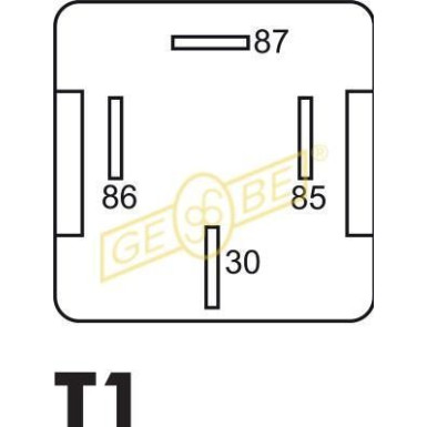 9 9483 1 Relais, Arbeitsstrom