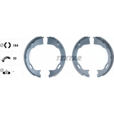 91071500 Bremsbackensatz, Feststellbremse