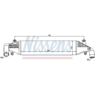 96532 Ladeluftkühler ** FIRST FIT ** 96532 Ladeluftkühler ** FIRST FIT **