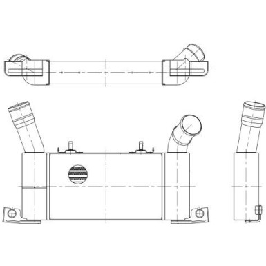 309098 Ladeluftkühler 309098 Ladeluftkühler