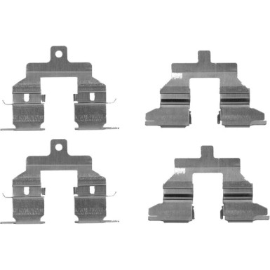 1 987 474 715 Zubehörsatz, Scheibenbremsbelag