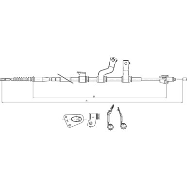 17.2579 Seilzug, Feststellbremse