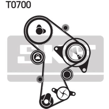 VKMA 01148 Zahnriemensatz