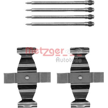 Zubehörsatz, Scheibenbremsbelag 109-1803 Zubehörsatz, Scheibenbremsbelag 109-1803