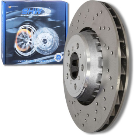 SHW Performance BFL44809 Bremsscheibe BMW 3er, 4er, 2er Vorderachse links, 380x30mm