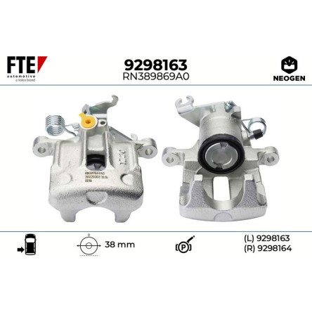 Bremssattel 9298163 Bremssattel 9298163