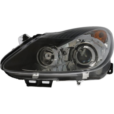VALEO 043383 Hauptscheinwerfer für OPEL Corsa D Schrägheck (S07) links, H7, H1, W5W, PY21W, ORIGINAL TEIL, mit Stellmotor