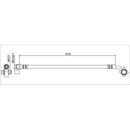 Bremsschlauch 4111552