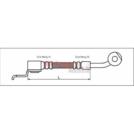 Bremsschlauch 4113523