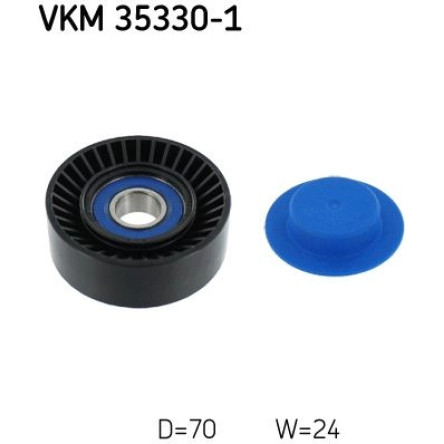 Umlenk-/Führungsrolle, Keilrippenriemen VKM 35330-1 Umlenk-/Führungsrolle, Keilrippenriemen VKM 35330-1