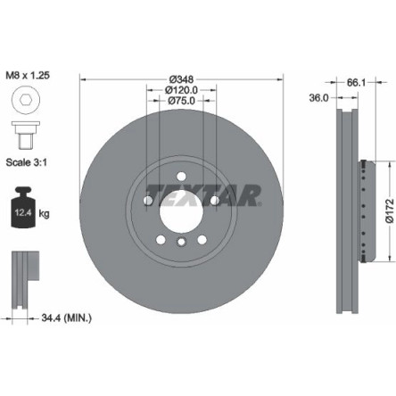 Bremsscheibe 92253825 Bremsscheibe 92253825