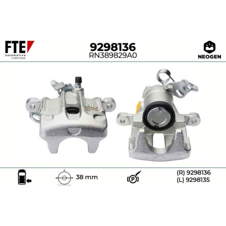 Bremssattel 9298136 Bremssattel 9298136