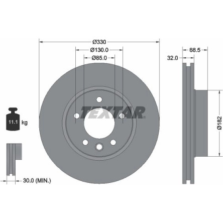 Bremsscheibe 92121605
