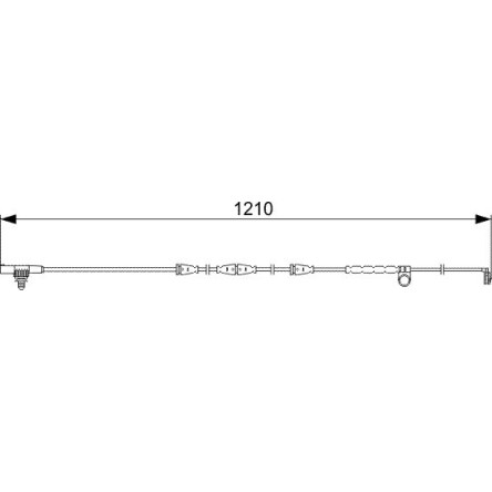 Warnkontakt, Bremsbelagverschleiß 1 987 473 054
