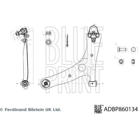 Lenker, Radaufhängung ADBP860134
