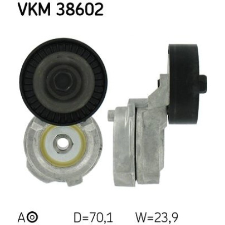 Spannrolle, Keilrippenriemen VKM 38602 Spannrolle, Keilrippenriemen VKM 38602