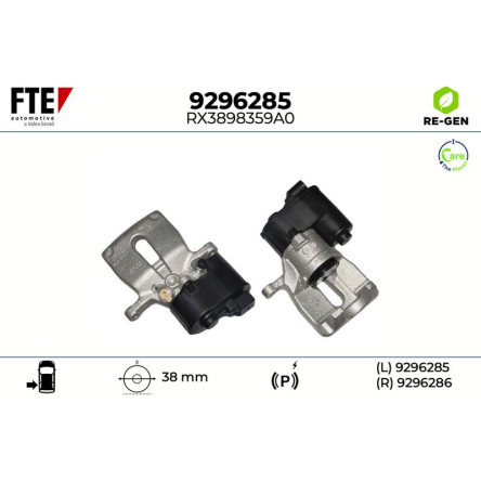 Bremssattel 9296285 Bremssattel 9296285