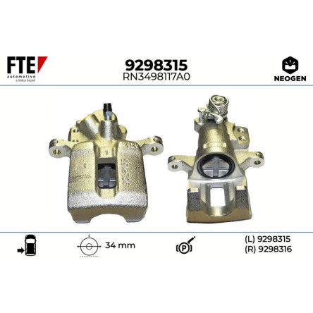 Bremssattel 9298315 Bremssattel 9298315