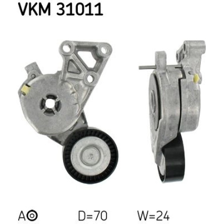 Spannrolle, Keilrippenriemen VKM 31011 Spannrolle, Keilrippenriemen VKM 31011
