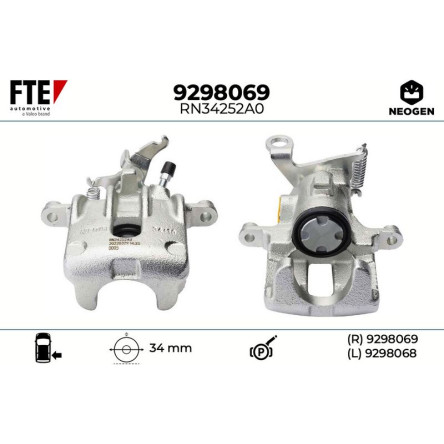 Bremssattel 9298069 Bremssattel 9298069