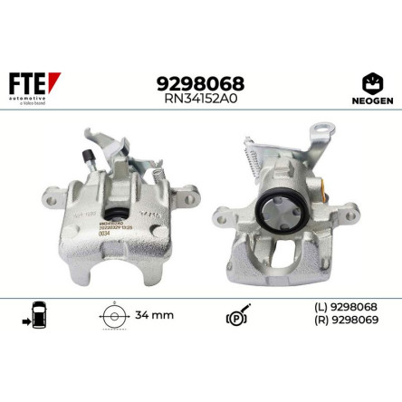 Bremssattel 9298068 Bremssattel 9298068