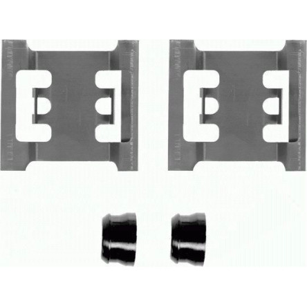 Zubehörsatz, Scheibenbremsbelag 8DZ 355 202-391 Zubehörsatz, Scheibenbremsbelag 8DZ 355 202-391