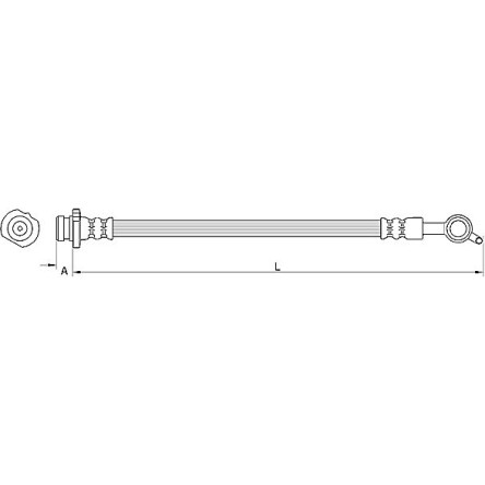 Bremsschlauch 4110850