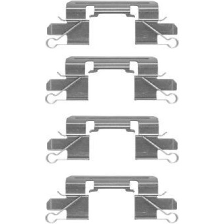 Zubehörsatz, Scheibenbremsbelag 8DZ 355 204-941 Zubehörsatz, Scheibenbremsbelag 8DZ 355 204-941