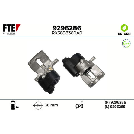 Bremssattel 9296286 Bremssattel 9296286